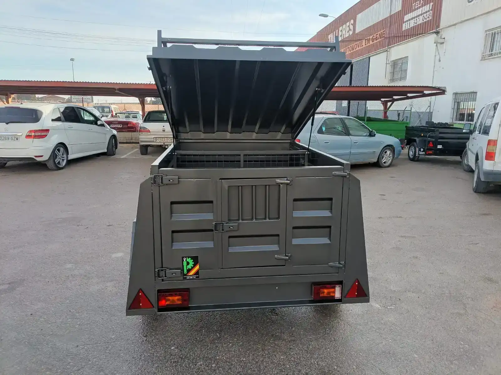 Remolque para perros 2 compartimentos - vista 5