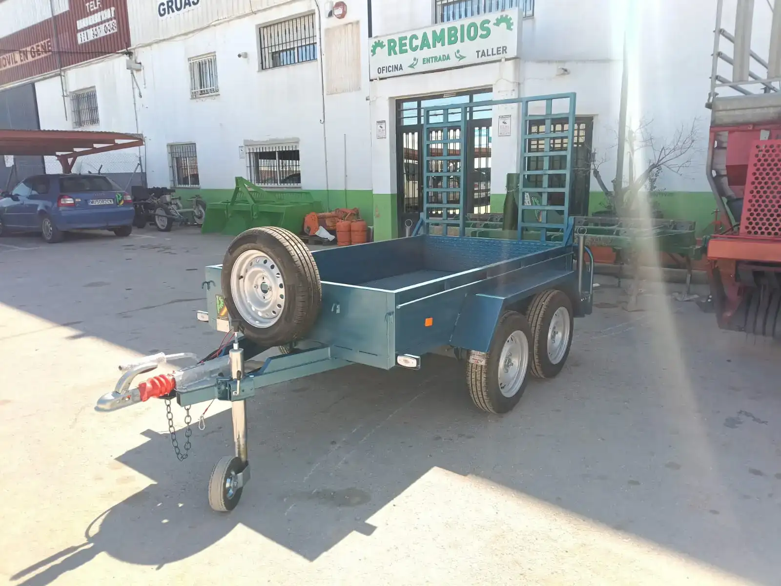 Remolque portamaquinarias 2300x1300x300 - vista 4