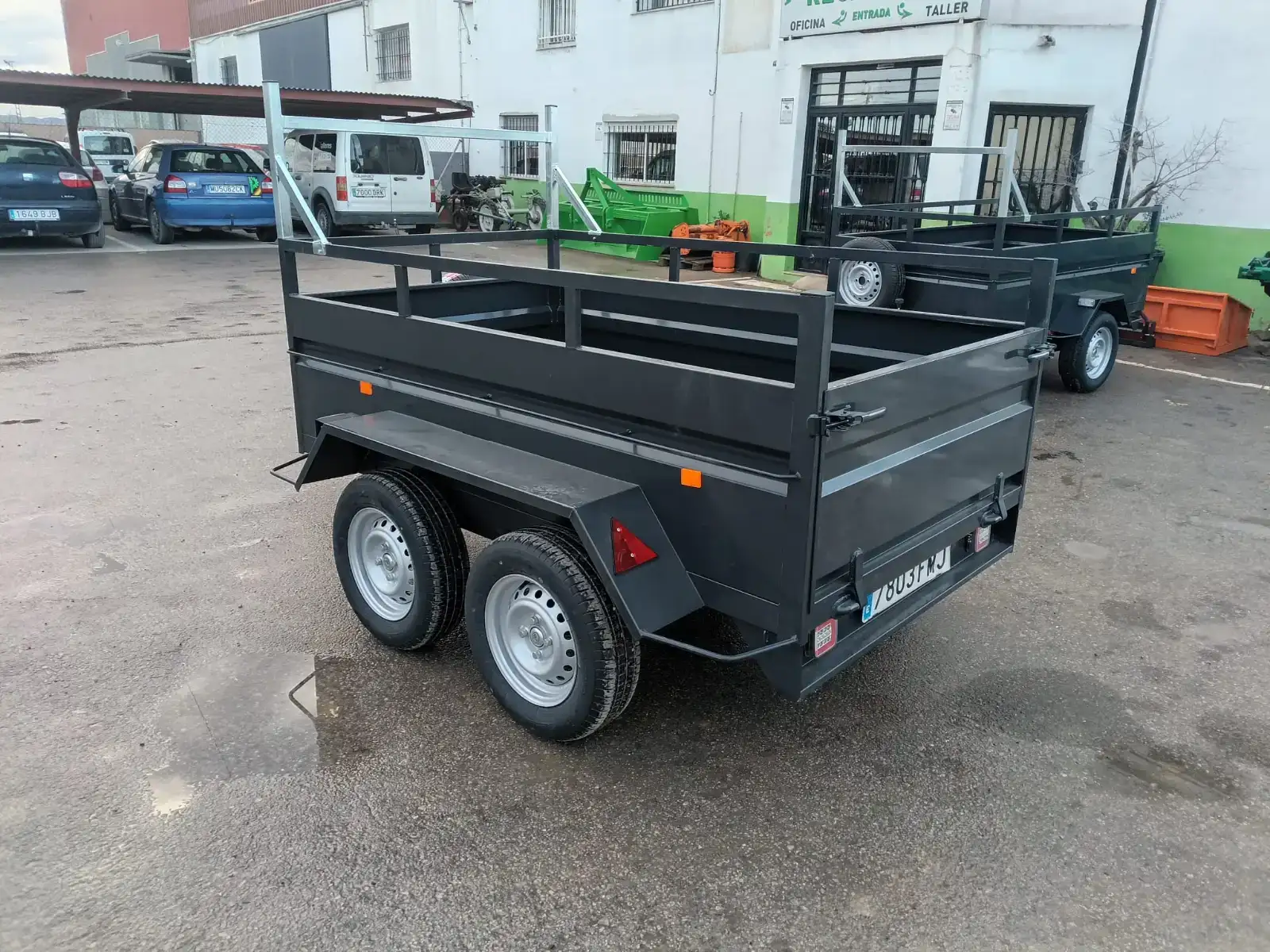 Remolque caja fija 22000x1300x500+200 2 ejes - vista 1