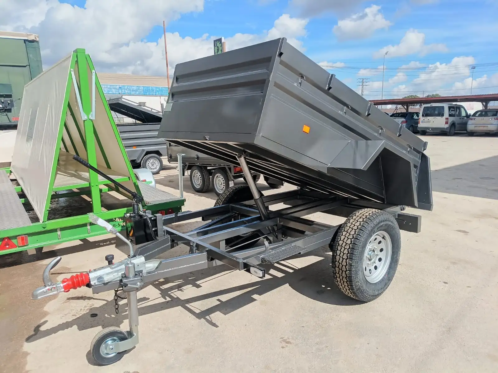 Remolque basculante todoterreno 2200x1300x600 - Imagen del producto