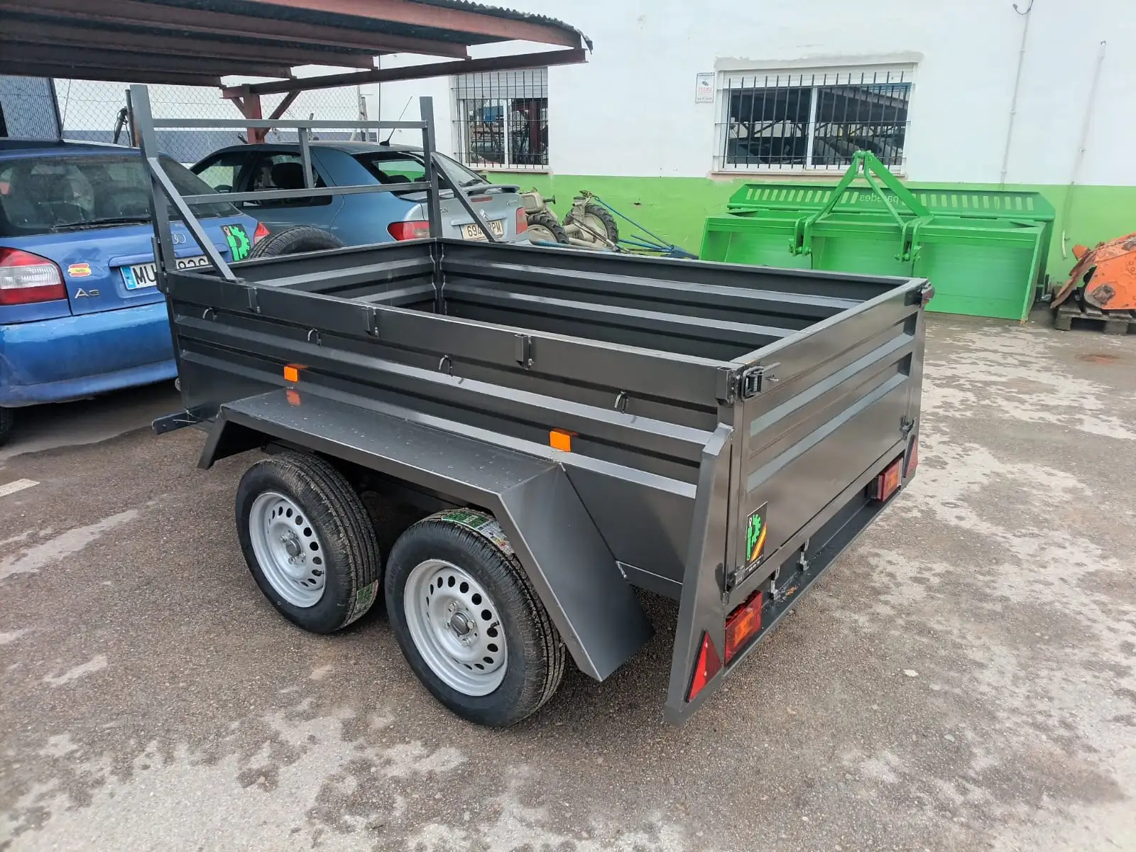 Remolque caja fija 2200x1300x500 s/f - vista 3