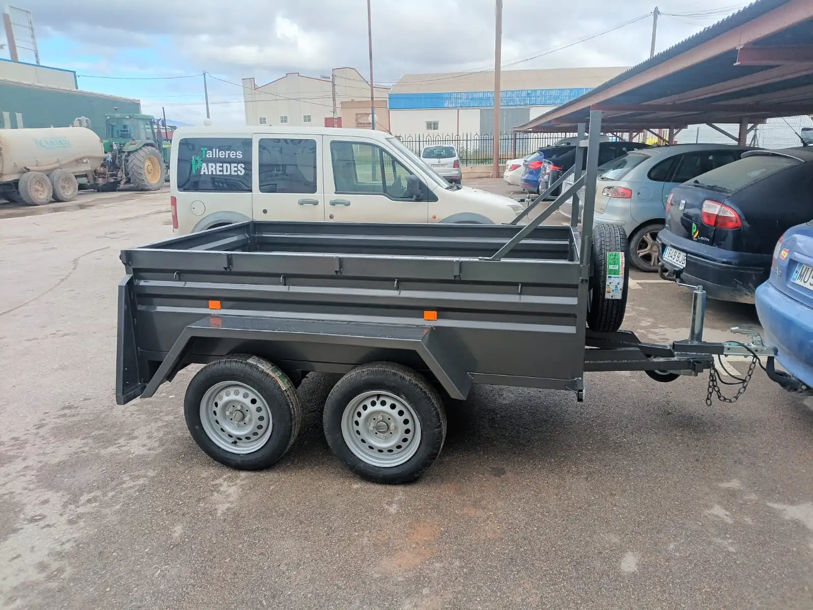 Remolque caja fija 2200x1300x500 s/f - vista 5