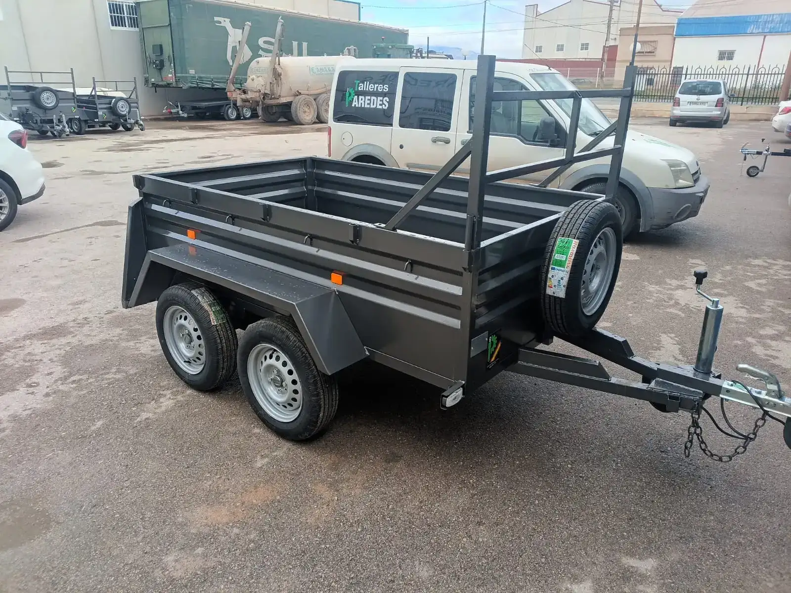 Remolque caja fija 2200x1300x500 s/f - Imagen del producto