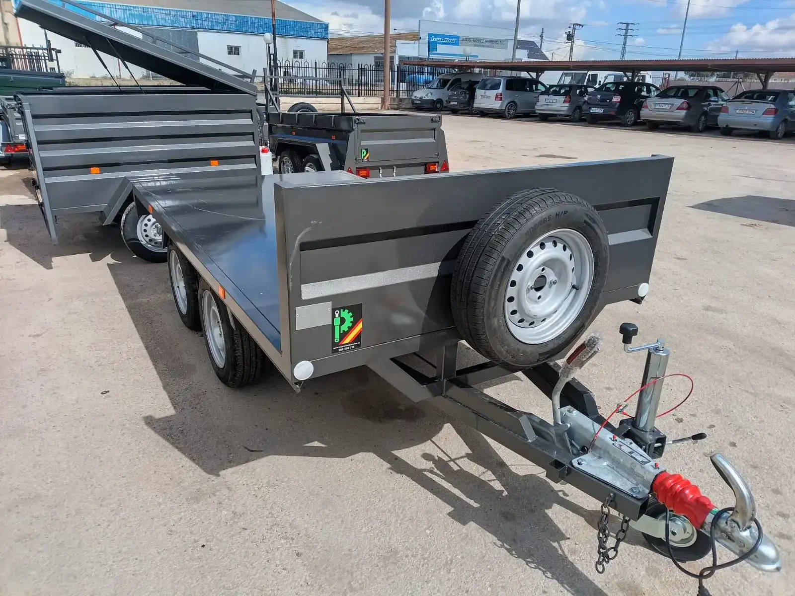 Plataforma de 2 ejes de 3000x1600 - vista 1