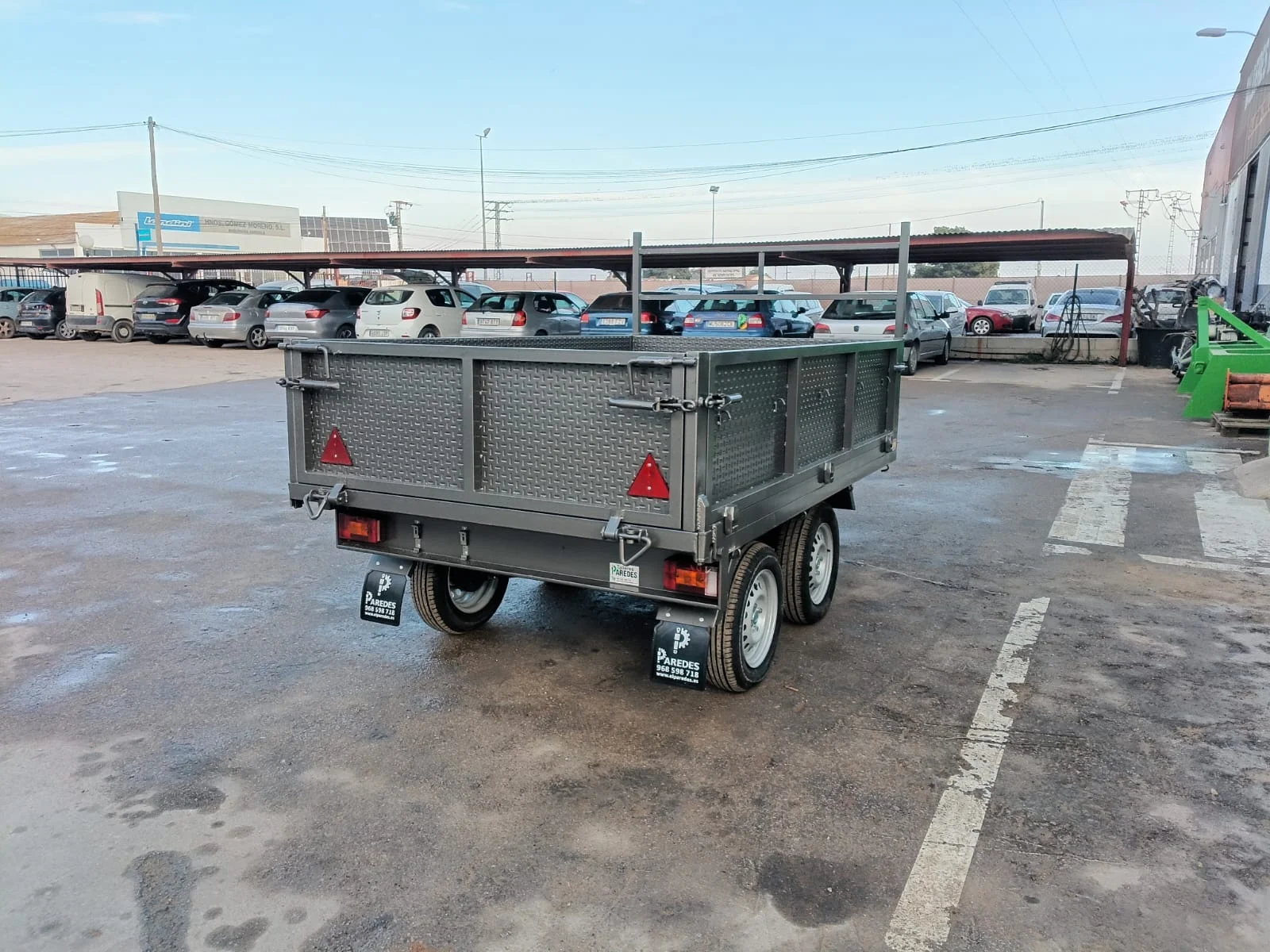 Remolque basculante 2600x1600X500 2 ejes - vista 8