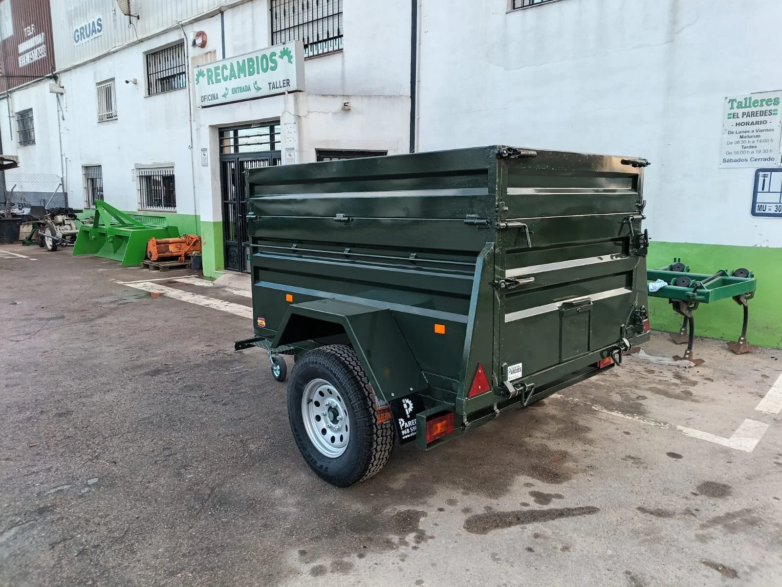 Remolque basculante Todoterreno 2000x1300X600+300 - vista 2