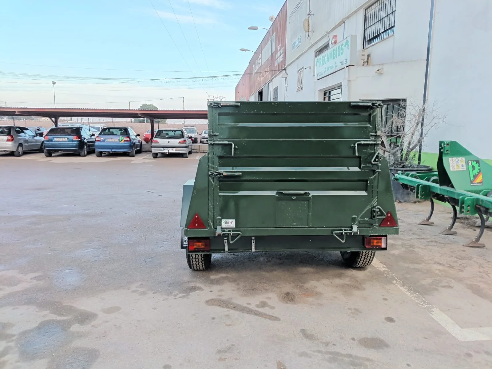 Remolque basculante Todoterreno 2000x1300X600+300 - vista 9