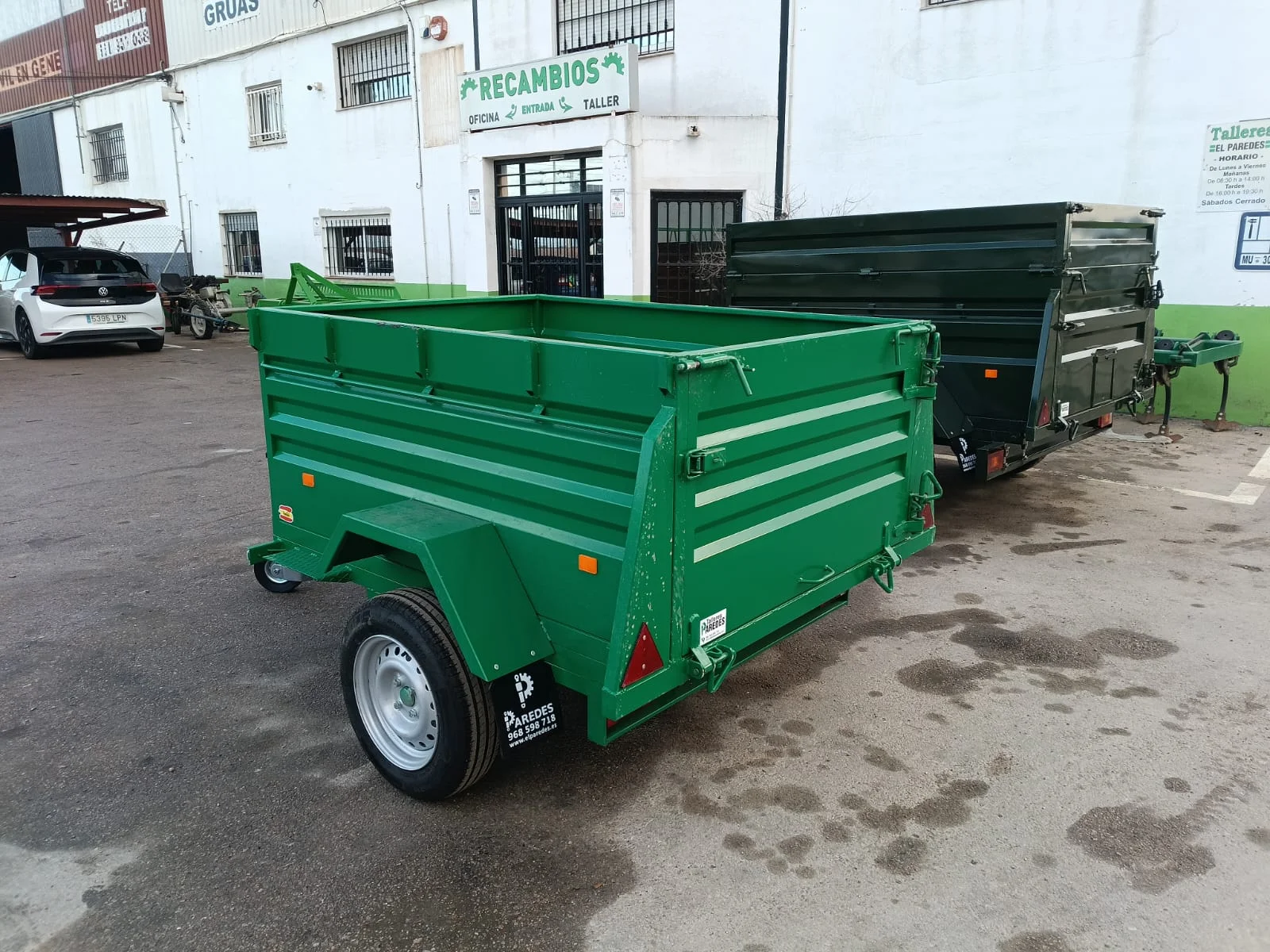 Remolque basculante 1800x1300x500 - vista 4