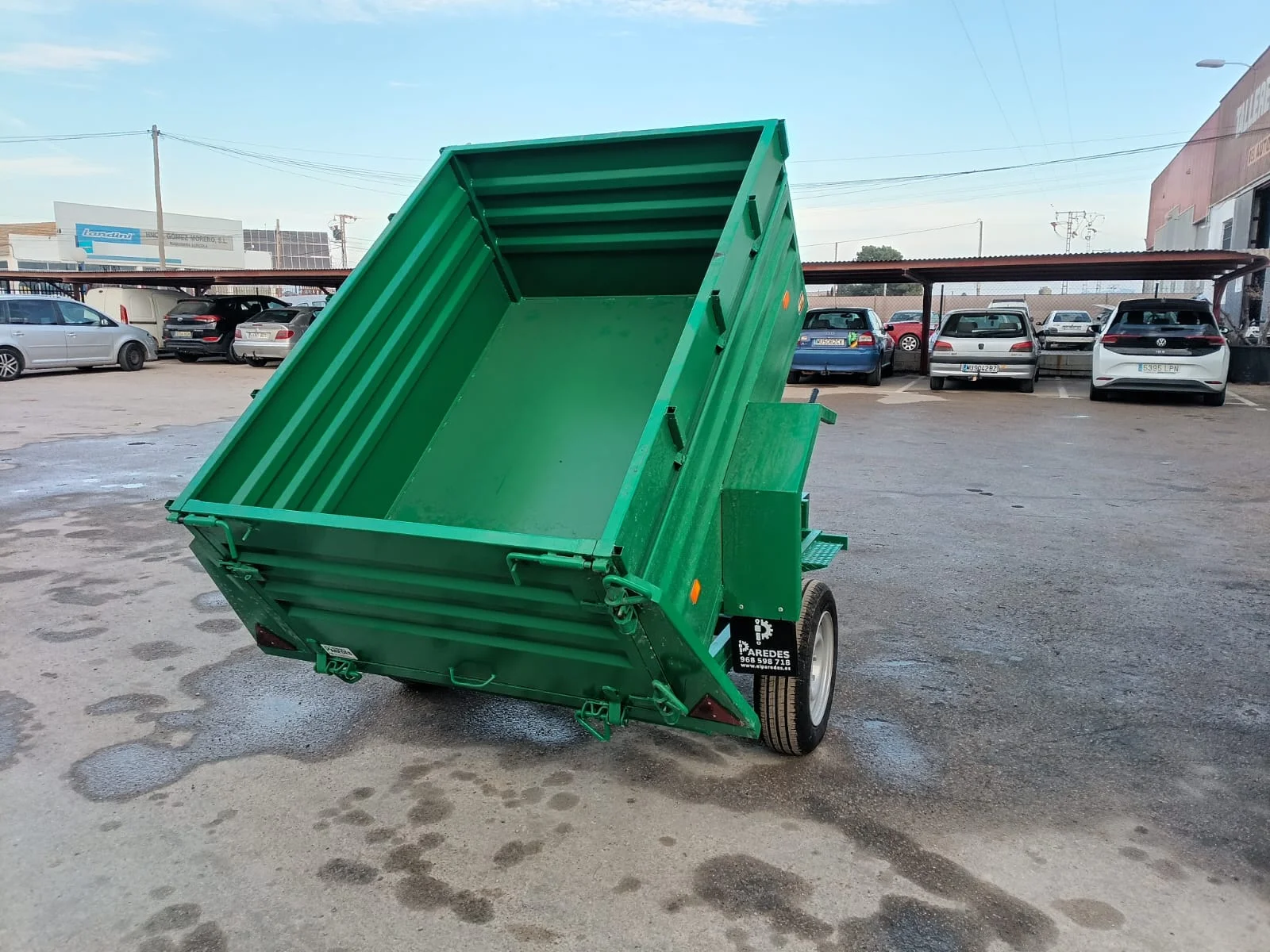 Remolque basculante 1800x1300x500 - vista 7