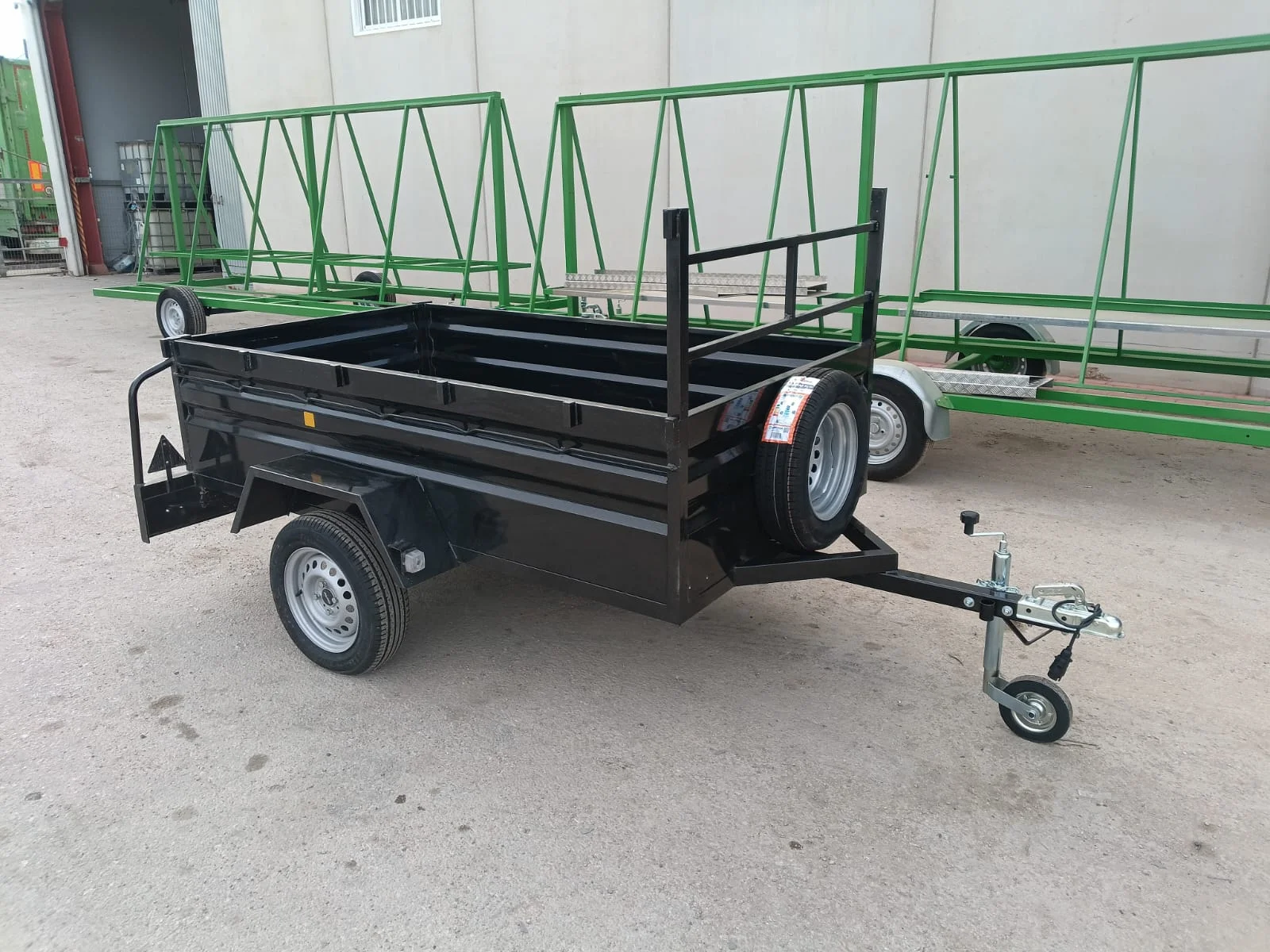 Remolque caja fija 2200x1300x500