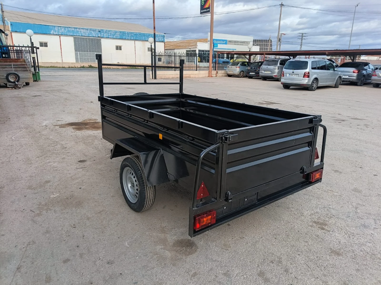 Remolque caja fija 2200x1300x500 - vista 5