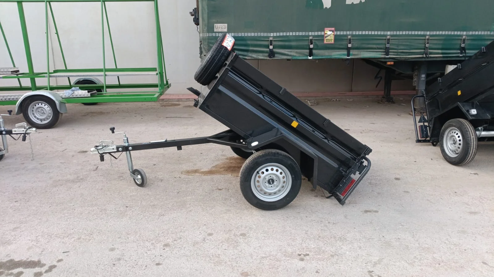 Remolque semibasculante 1550x1200x500