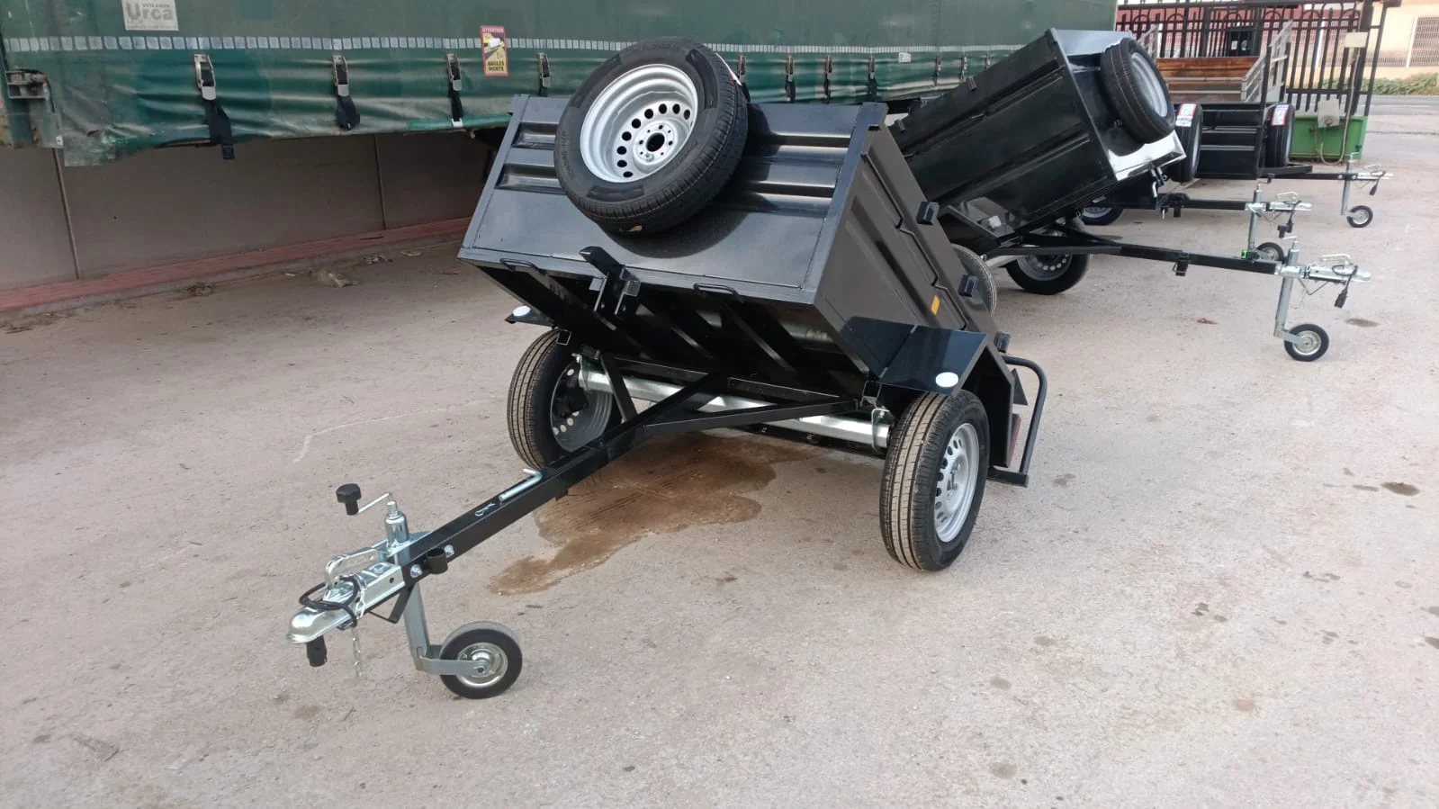 Remolque semibasculante 1550x1200x500 - vista 3