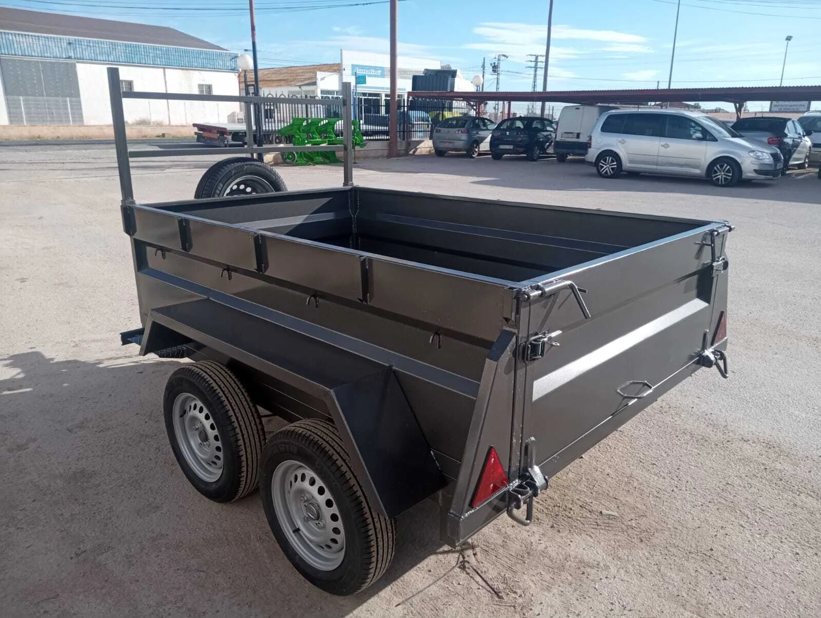 Remolque basculante hidráulico 2200x1400x500 - vista 5