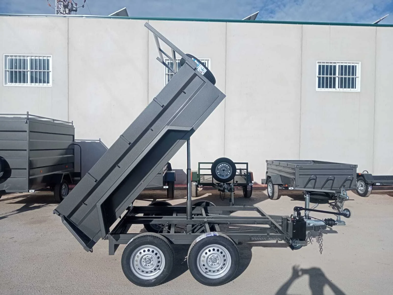 Remolque basculante hidráulico 2200x1400x500 - vista 9