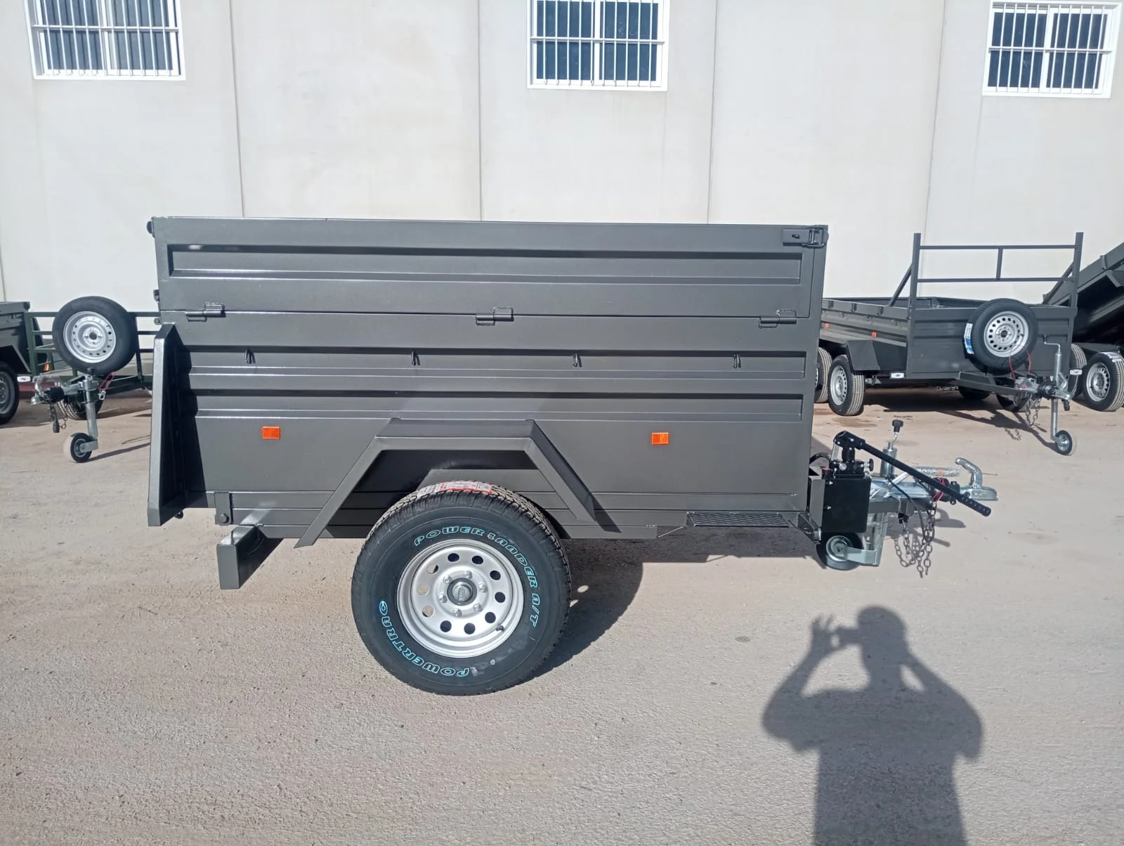 Remolque basculante todoterreno 2200x1300x600+300 - vista 5
