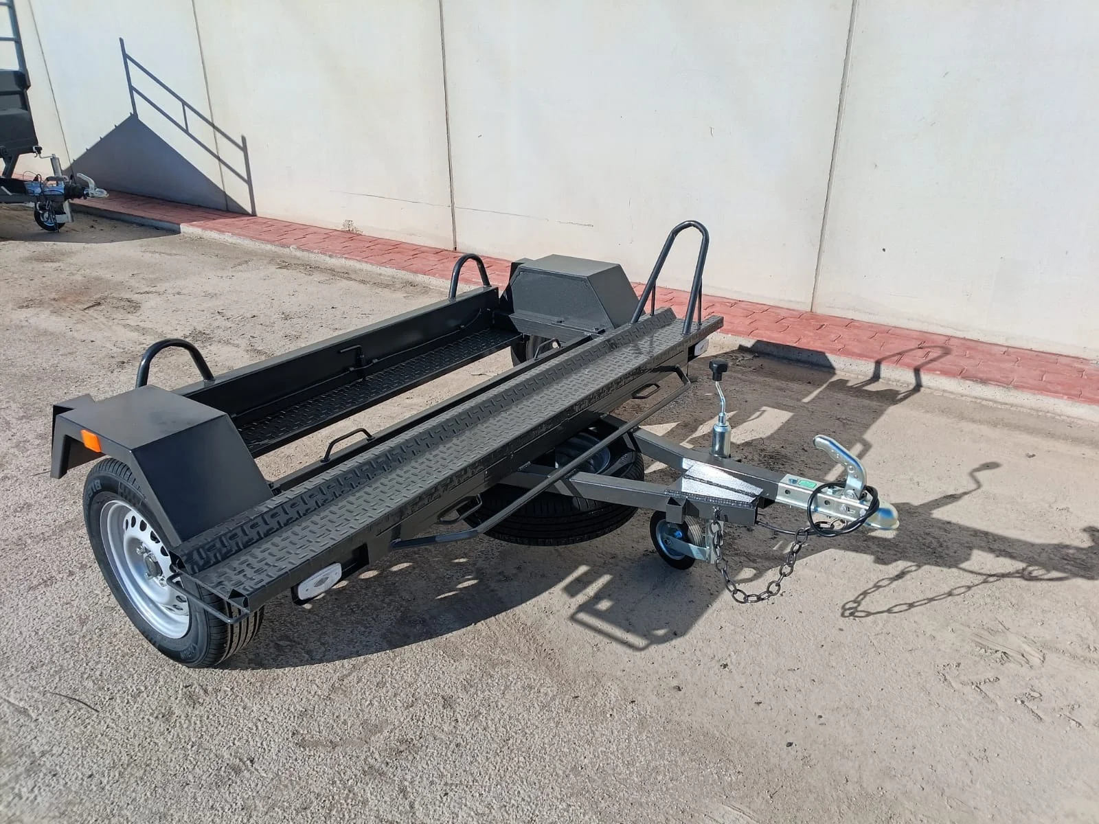 Remolque porta motos transversal para 1 moto - vista 6