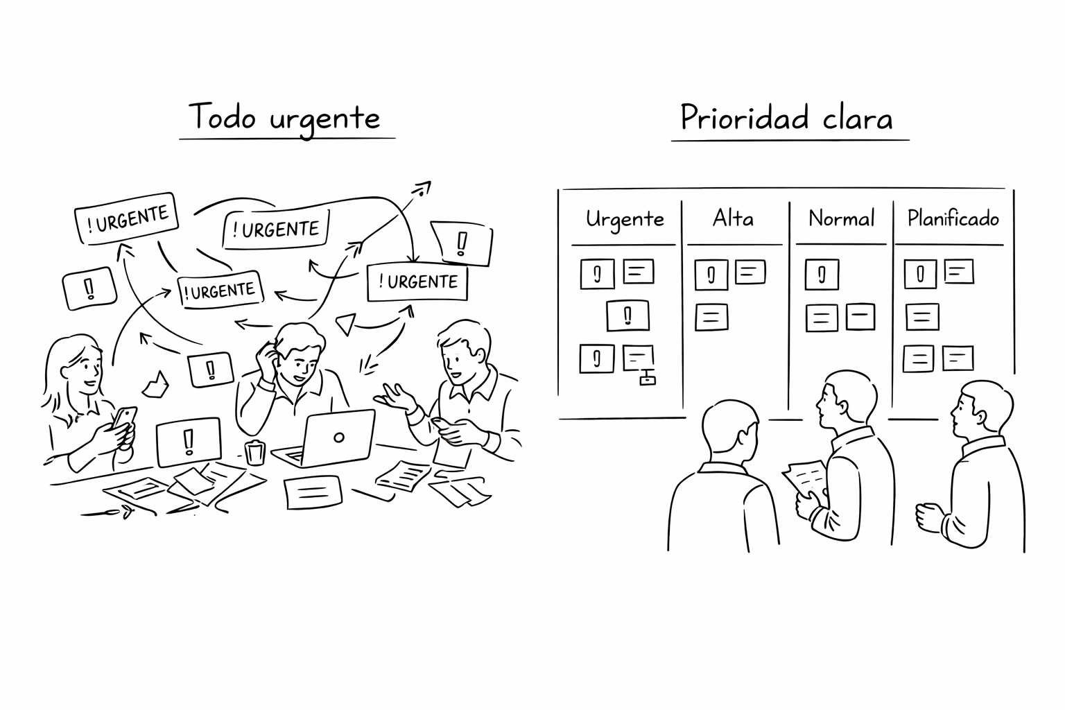 Cuando todo es urgente: cómo priorizar trabajo sin desgastar al equipo ni perder el control