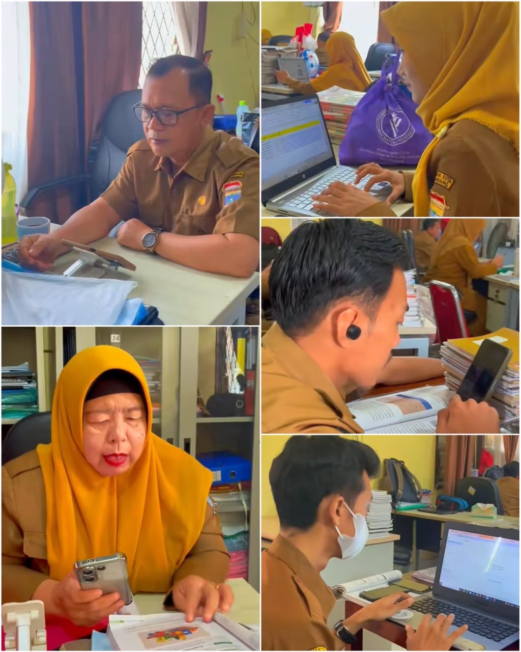 Kabut Asap Masih Pekat, SMPN 35 Palembang Pastikan Pembelajaran dan Layanan Sekolah Tetap Berjalan