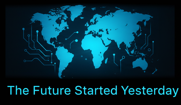 The Future Started Yesterday Logo