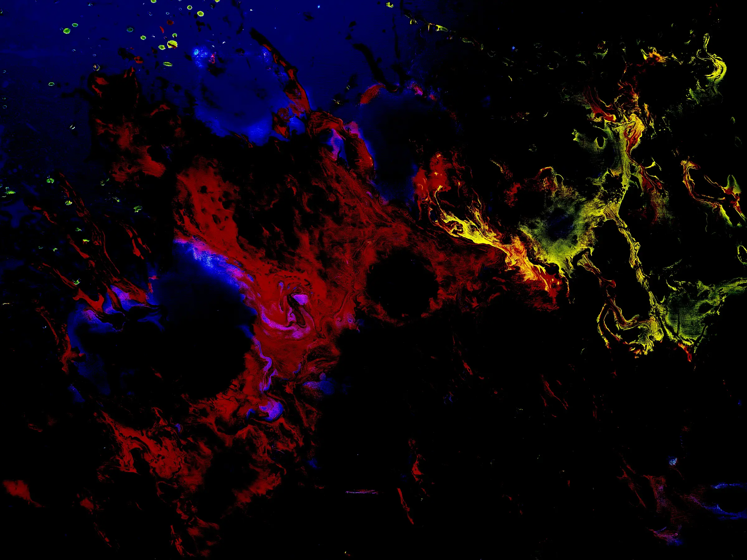 Abstract generative art background