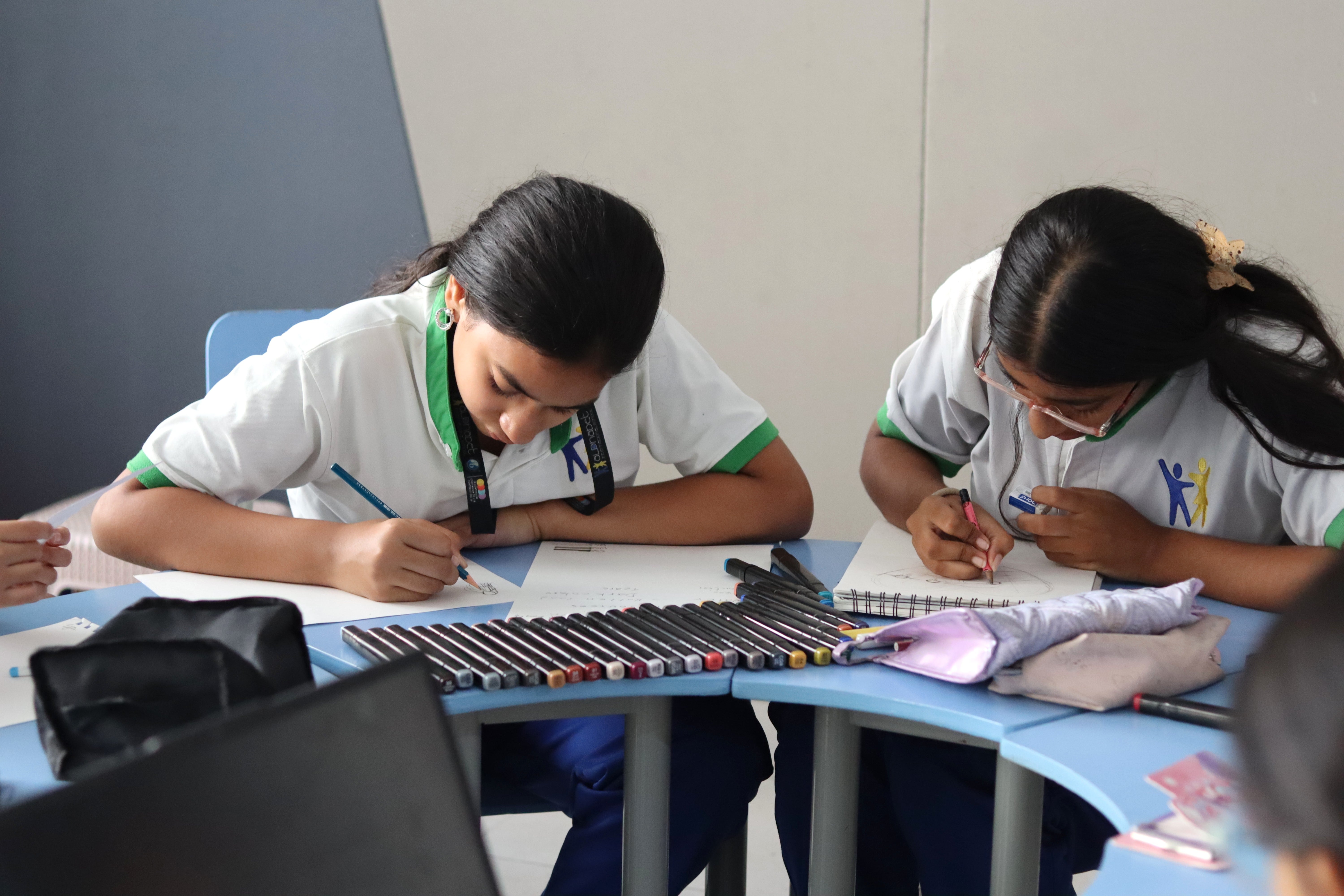 students playing chess