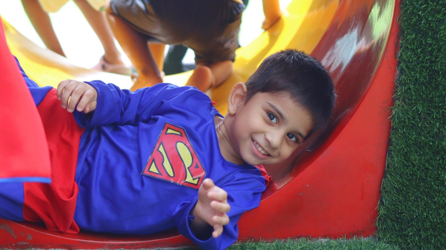 teacher with student