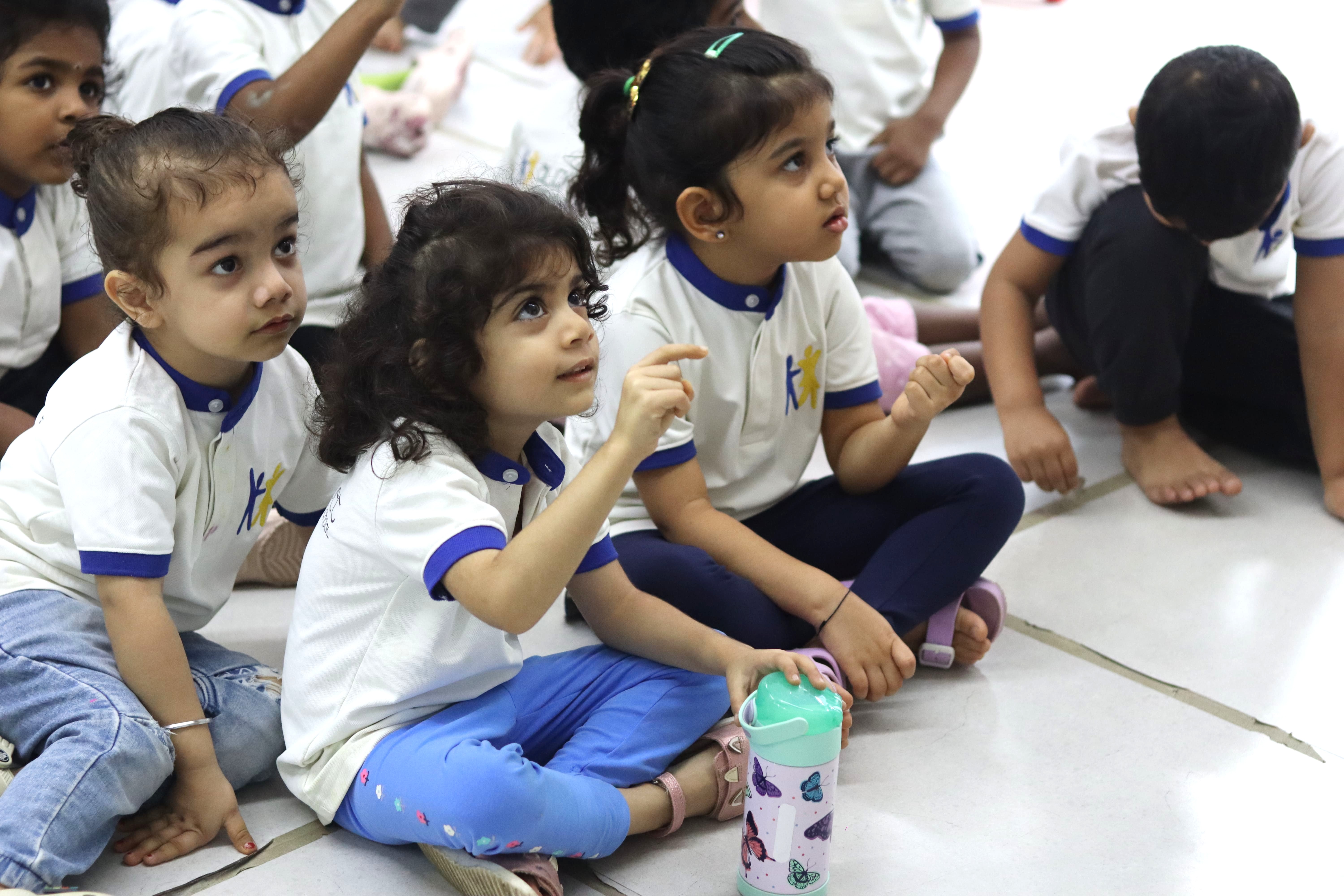 child playing outdoors