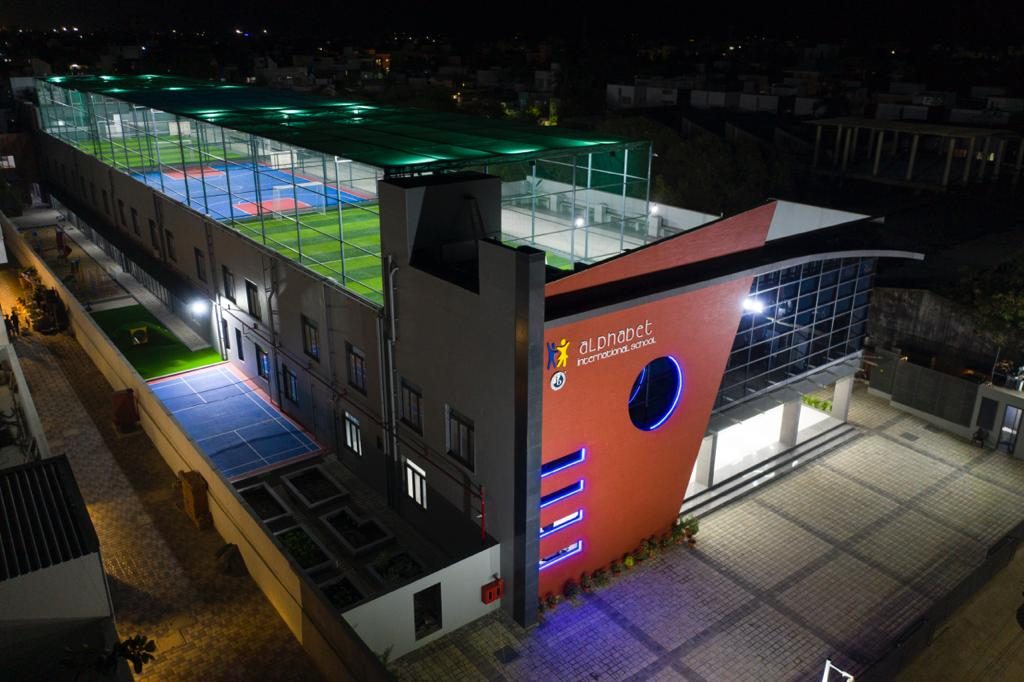 indoor basketball court