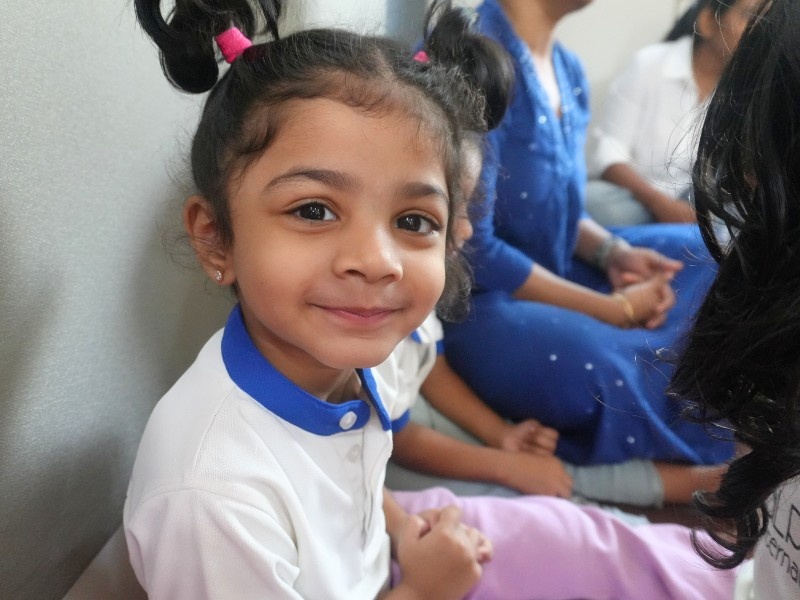 colorful classroom interior