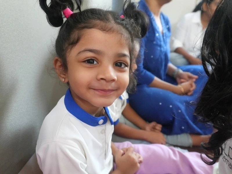 colorful classroom interior