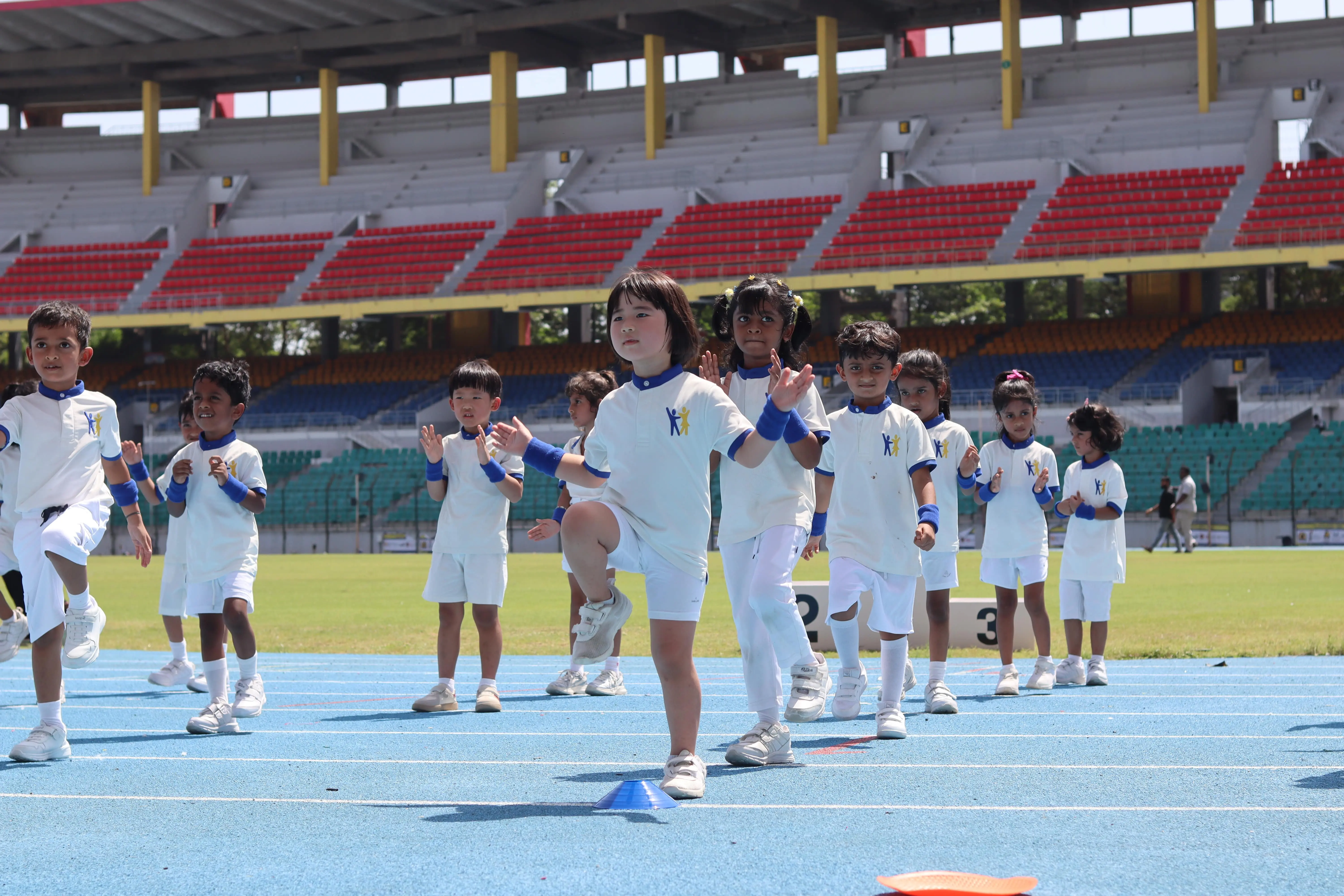 team celebrating victory