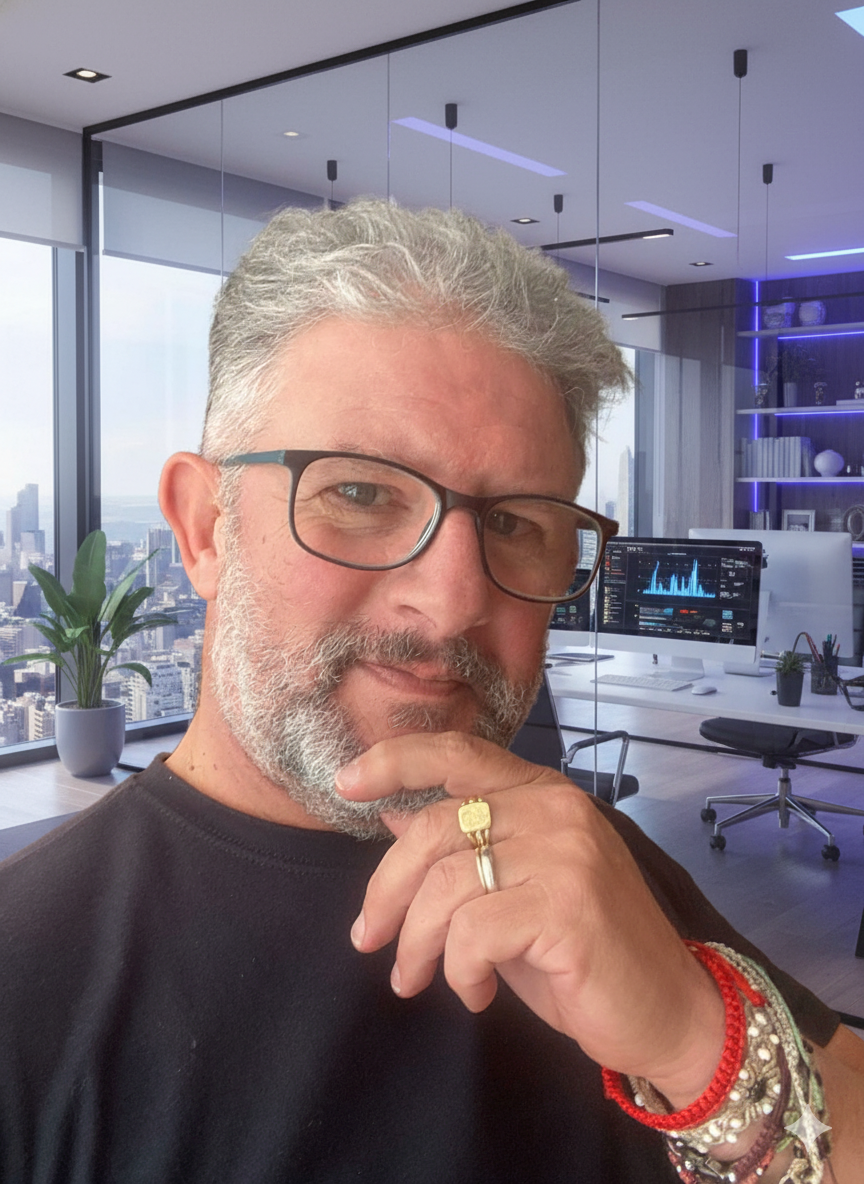 Retrato profesional de Emilio Pérez, Founder en Tinnit Comunicación