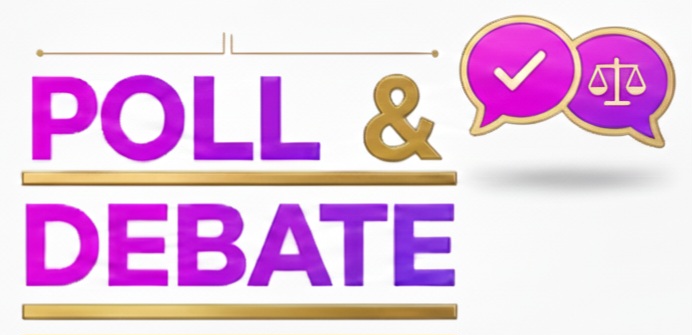 poll & debate logo