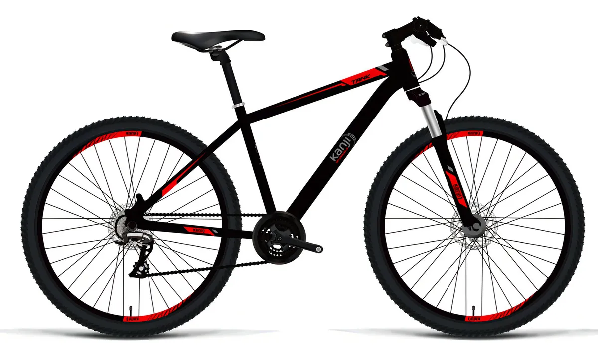 Mountain Bike Kanji Cuadro De Acero Rodado 29 7 velocidades miniatura 2