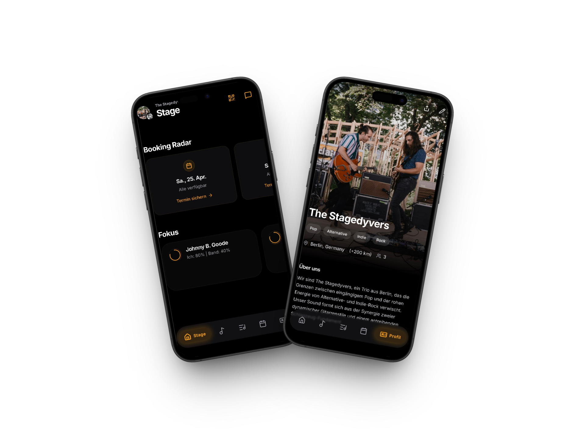 Stagedyver App Hero
