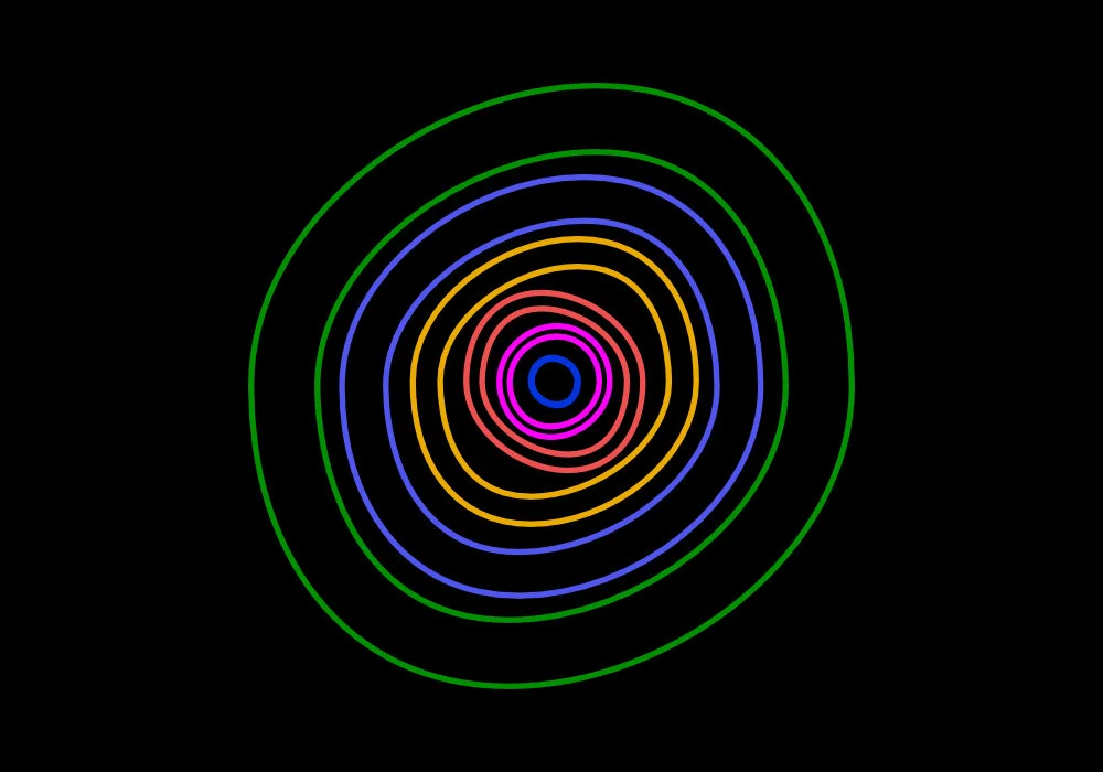 símbolo trazo verde