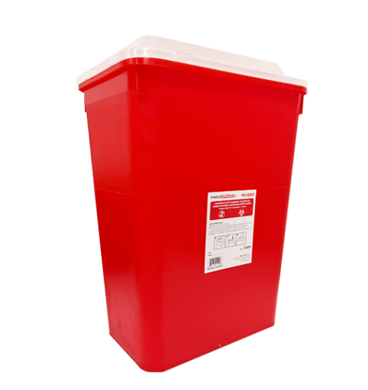 Contenedor RPBI punzocortantes 13 L