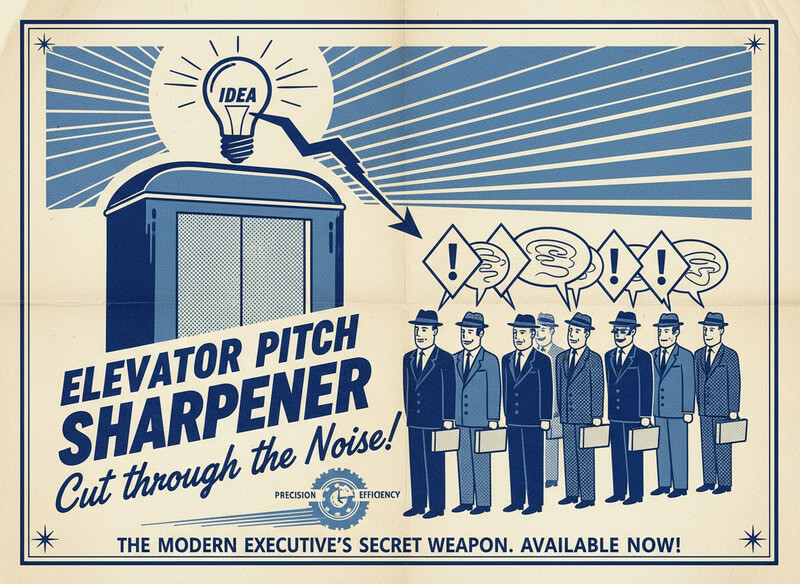 Elevator Pitch Sharpener screenshot