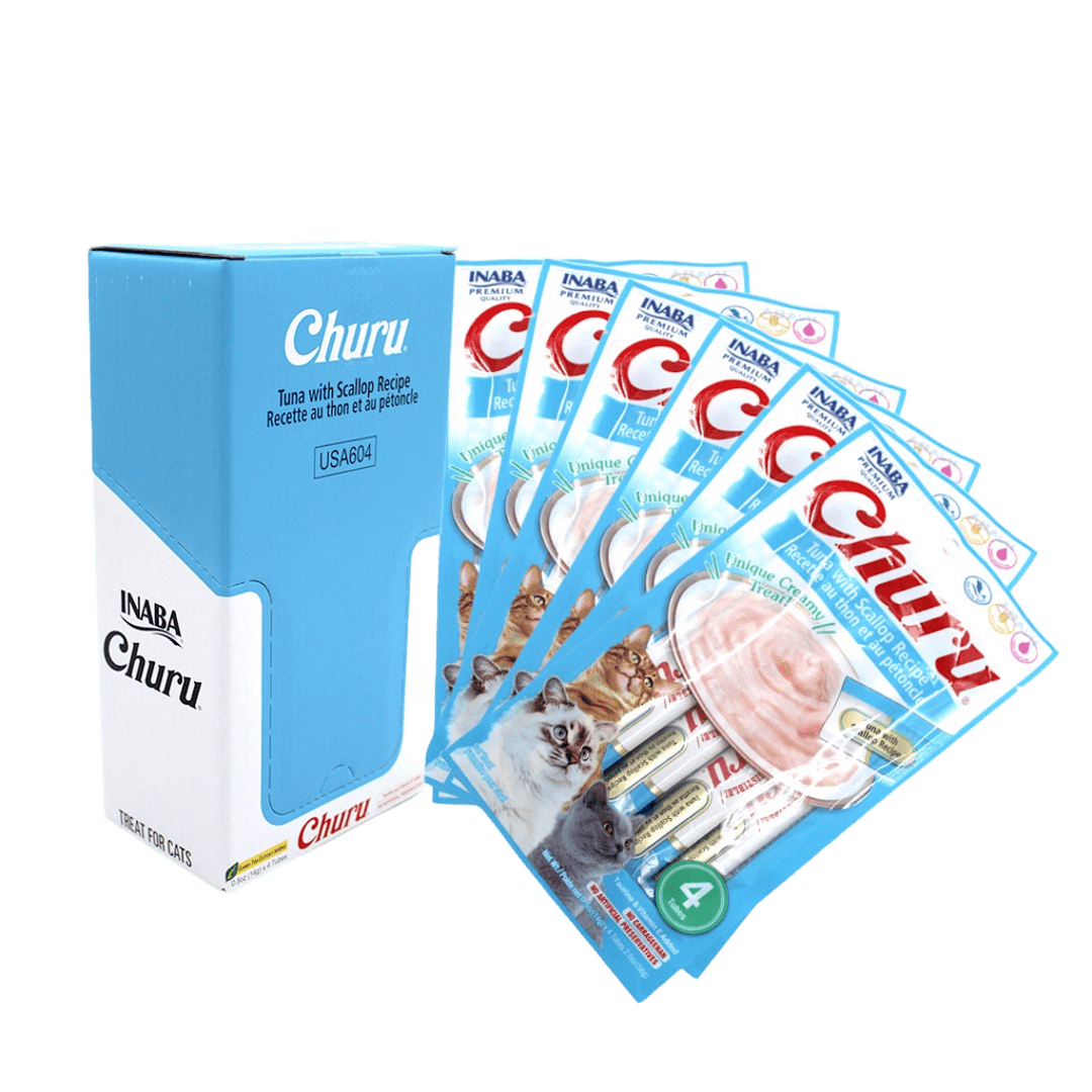 Churu Gato Atún y Vieira - Caja