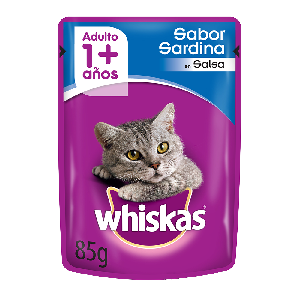Whiskas Sardina - Caja 12 Pouches