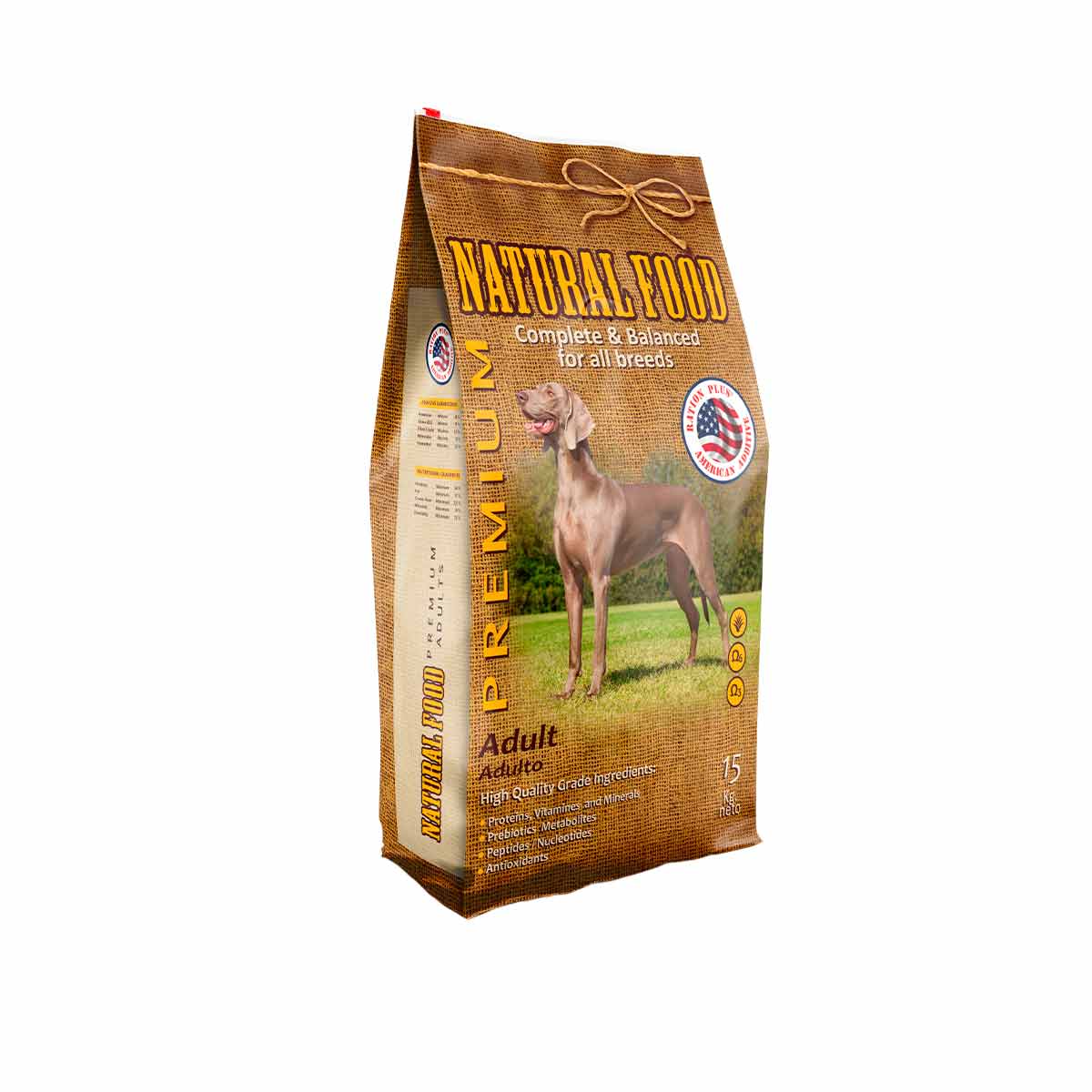 Natural Food Perro Adulto - 15kg