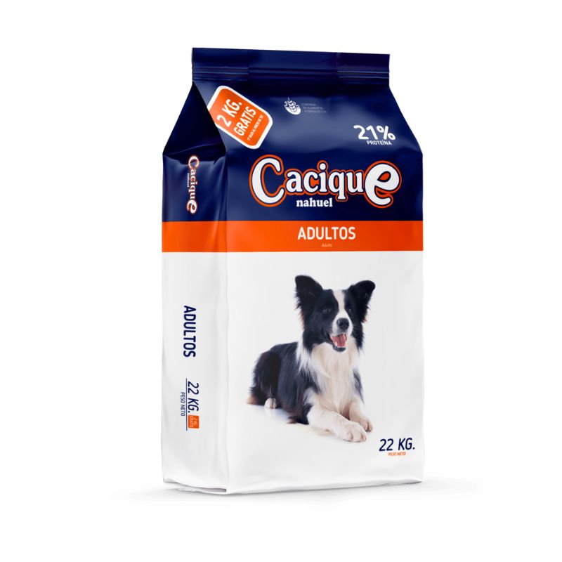 Cacique Perro Adulto - 22kg