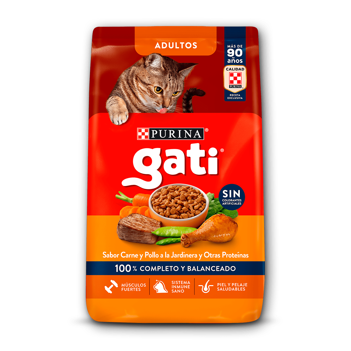 Gati Gato Adulto Carne - Saco 15kg