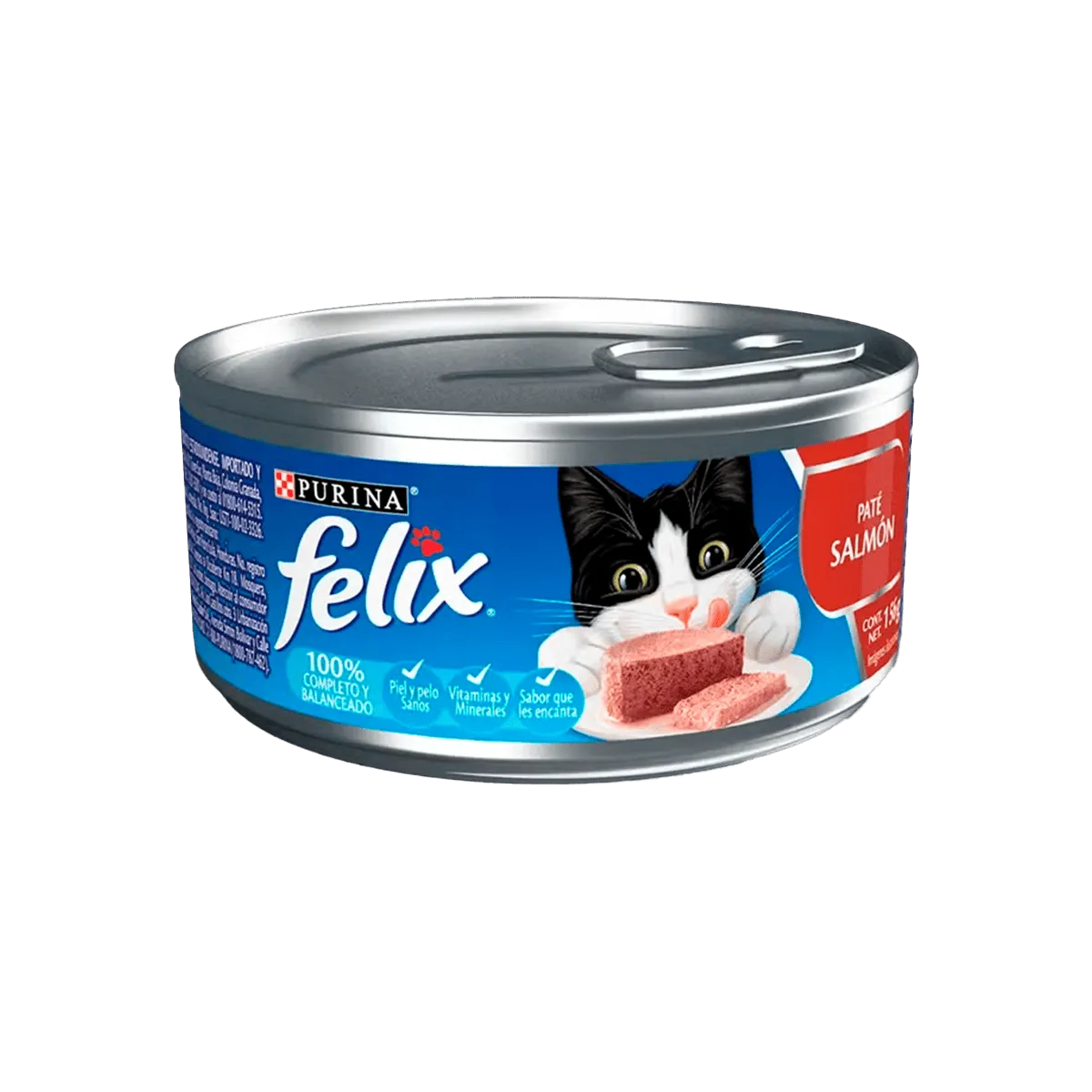 Felix Gato Paté Salmón - Pack 24 Latas 156 Gr