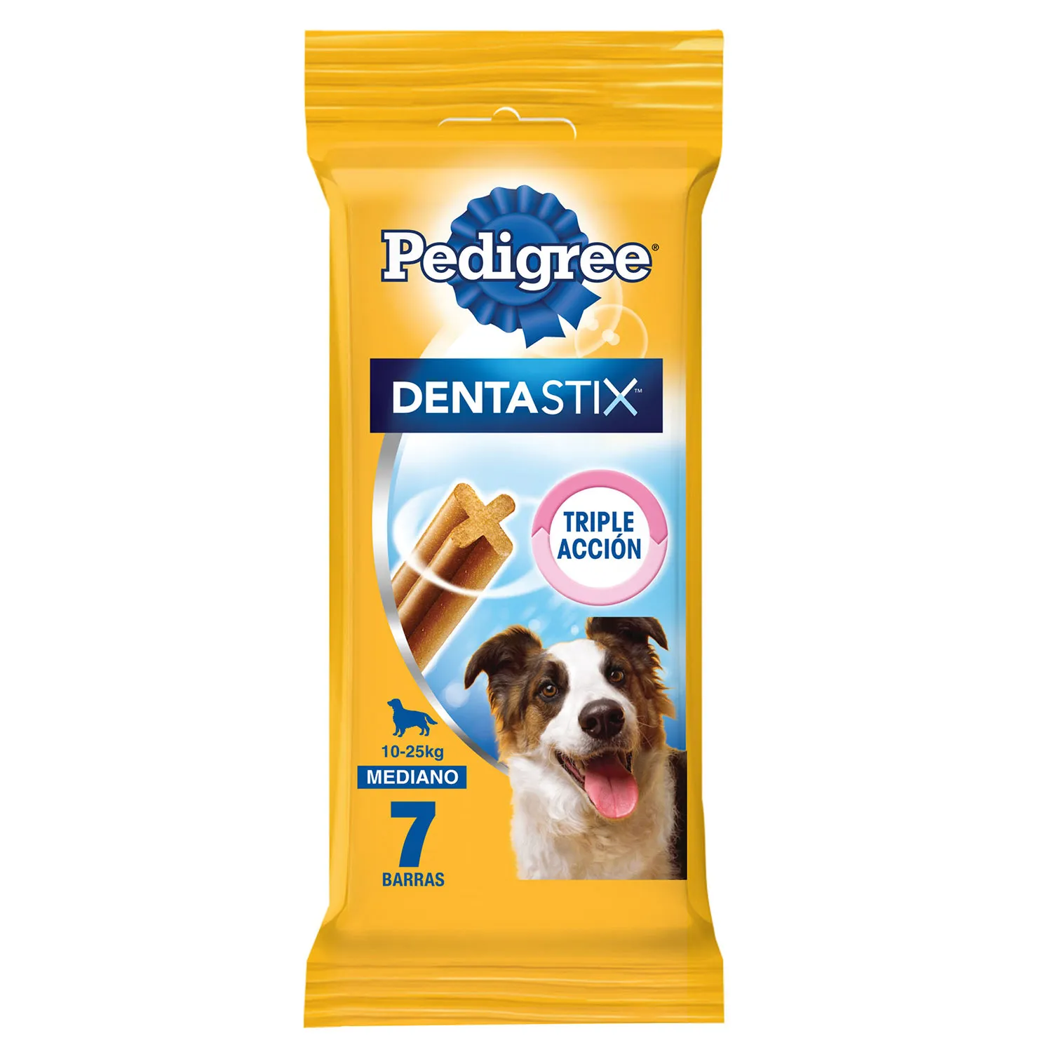 DENTASTIX Perro Raza Mediana Adulto - 7 Barritas 180g