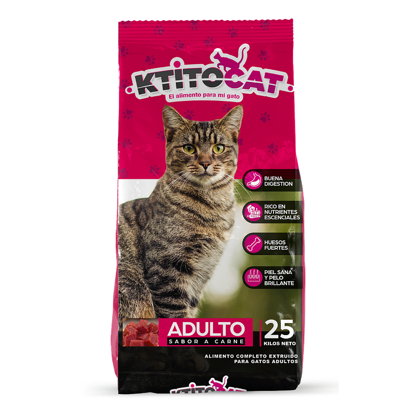 Ktito Gato Adulto - Saco 25kg