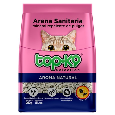 TopK9 Arena Gato Aglutinante - Paquete 2kg