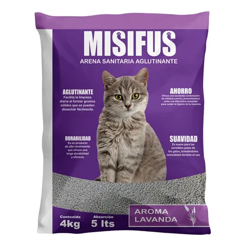 Misifus Arena - Pack 6 Sacos 4kg