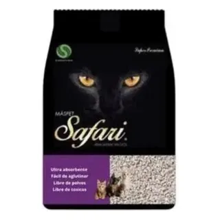 Safari Gato Arena Cristal - Pack 8 x 1.6kg